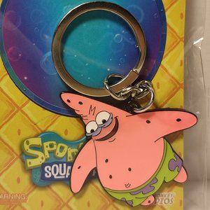 Spongebob Squarepants Patrick Star Keychain Official Nickelodeon Product